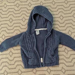 Baby knit hoodie 6 months